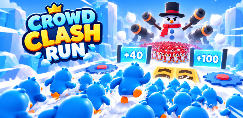 Crowd Clash Run official game artwork