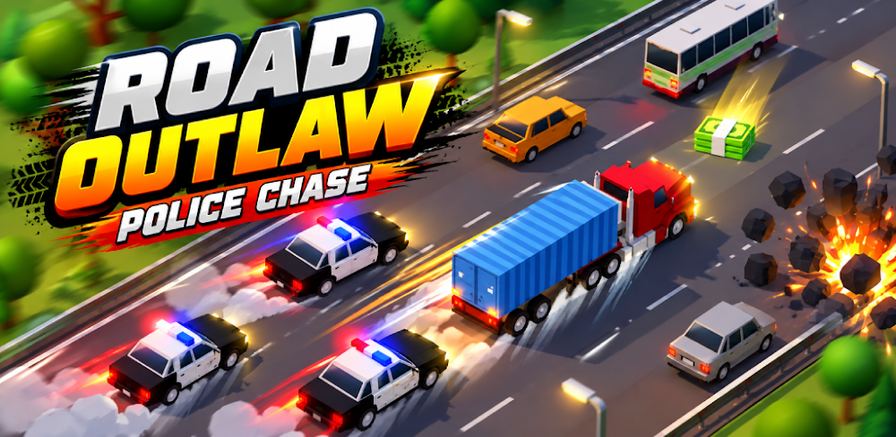 Road Outlaw: Police Chase official game artwork